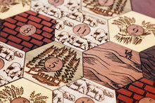 Load image into Gallery viewer, Board for Catan | Hardwood Edition | 3-4 or 3-6 Player