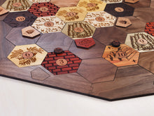 Load image into Gallery viewer, Board for Catan | Hardwood Edition | Seafarers Expansion | 5-6 Player Extension