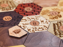 Load image into Gallery viewer, Board for Catan | Hardwood Edition | Seafarers Expansion | 5-6 Player Extension