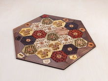 Load image into Gallery viewer, Board for Catan | Hardwood Edition | 3-4 or 3-6 Player