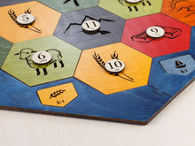 Load image into Gallery viewer, Board For Catan | Essential Plus Edition | 3-4 or 3-6 Player
