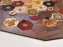 Load image into Gallery viewer, Board for Catan | Hardwood Edition | Seafarers Expansion | 5-6 Player Extension

