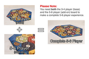 Board for Catan | Classic Edition | 5-6 Player Extension
